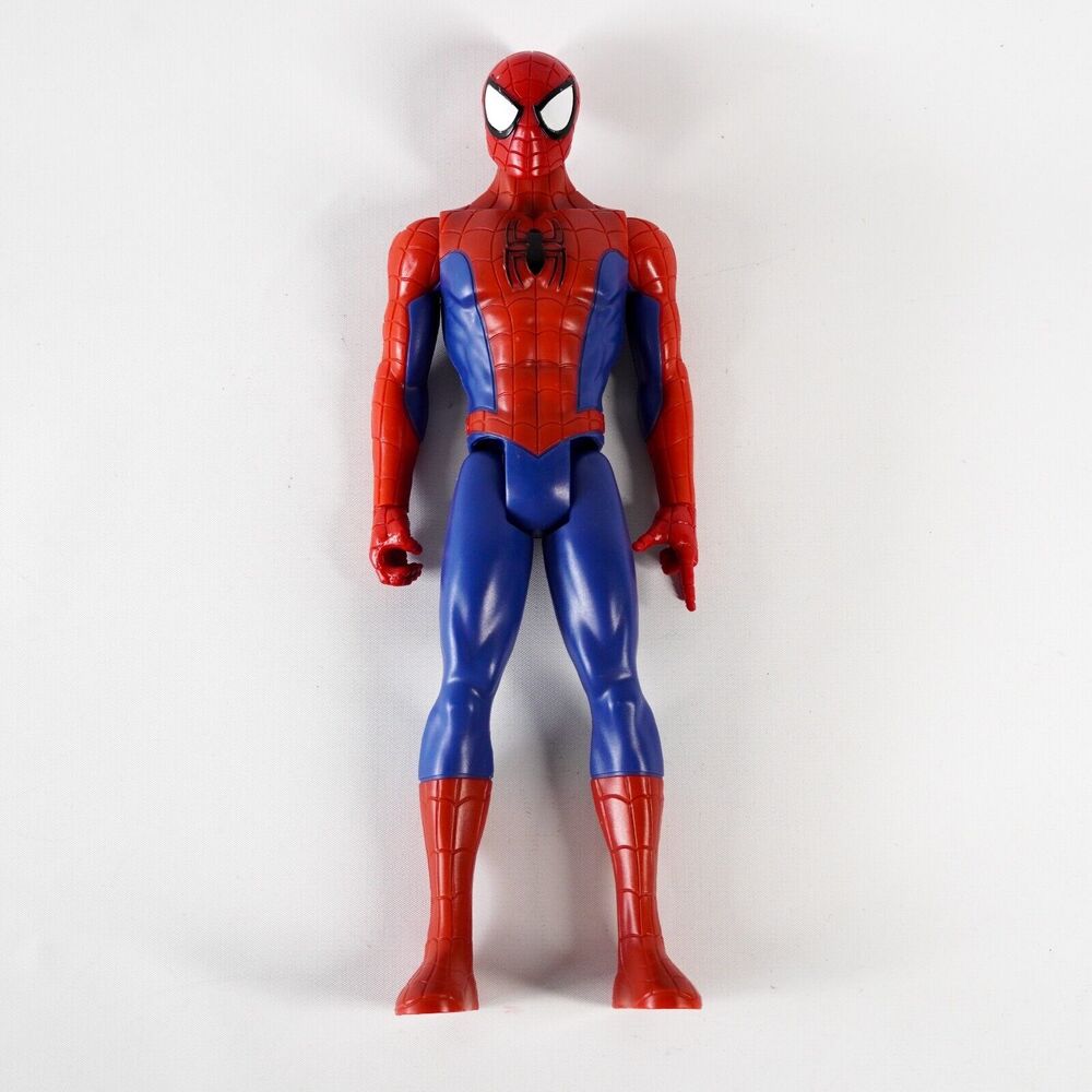 12" Spiderman Hero Action Figure Toy Figurine Model Marvel 2019 Hasbro Red Blue